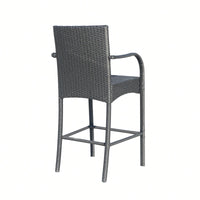 Set Of 2 Stylish Modern Barstool Chair For Dining And Kitchen Spaces
