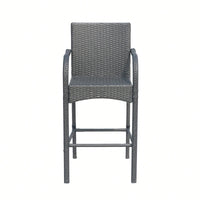 Set Of 2 Stylish Modern Barstool Chair For Dining And Kitchen Spaces
