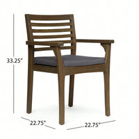 Elegant Set Of 2 Modern Dining Chairs With Comfortable Upholstery And Stylish Design