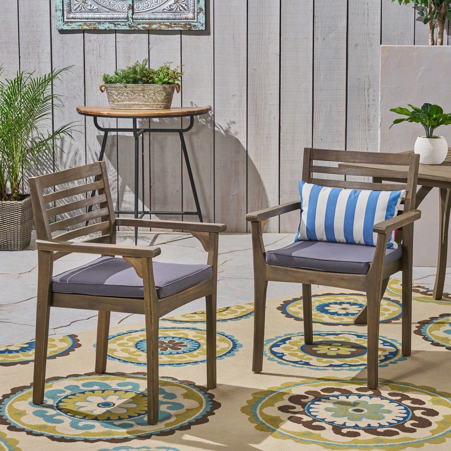 Elegant Set Of 2 Modern Dining Chairs With Comfortable Upholstery And Stylish Design
