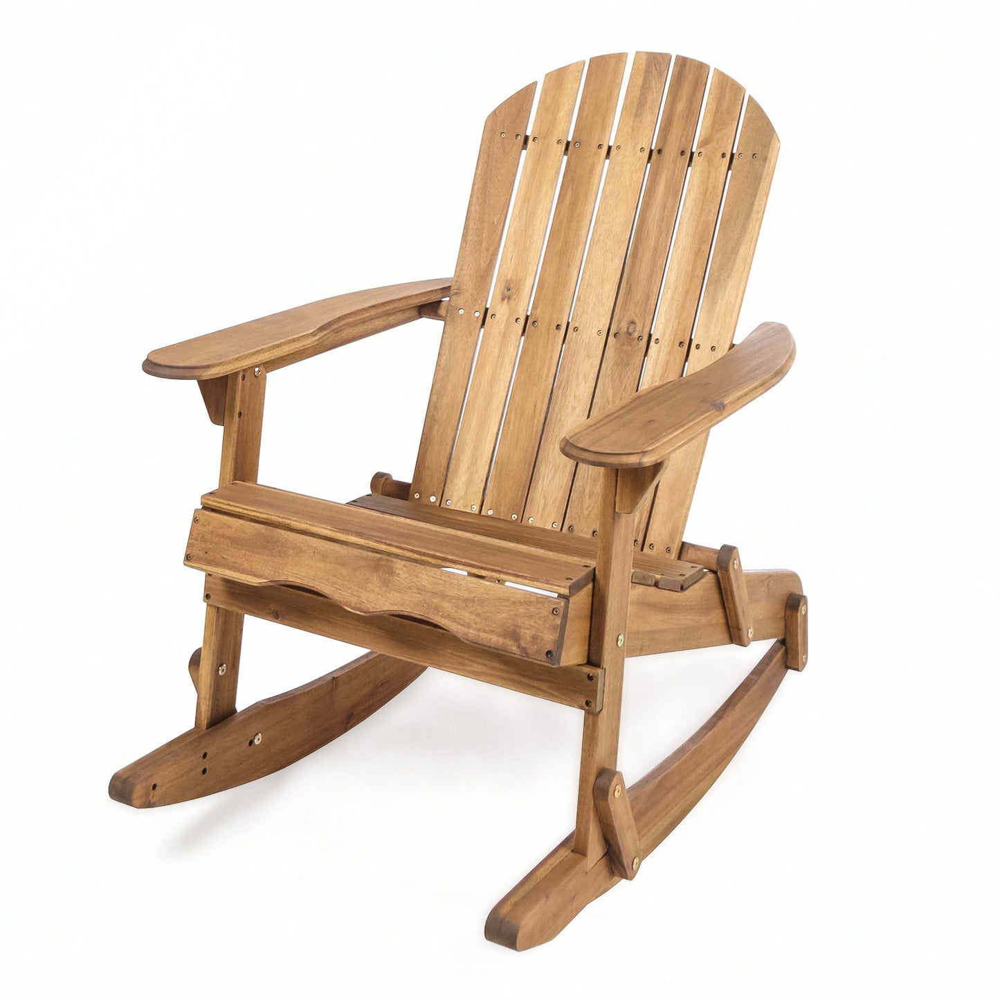 Comfortable Outdoor Adirondack Rocking Chair For Relaxation And Leisure