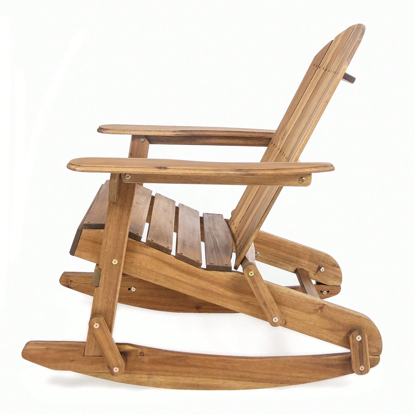 Comfortable Outdoor Adirondack Rocking Chair For Relaxation And Leisure