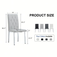 Elegant Black Armless Dining Chairs Set Of 4 With Vintage Grid And Buckle Design