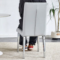 Elegant Black Armless Dining Chairs Set Of 4 With Vintage Grid And Buckle Design