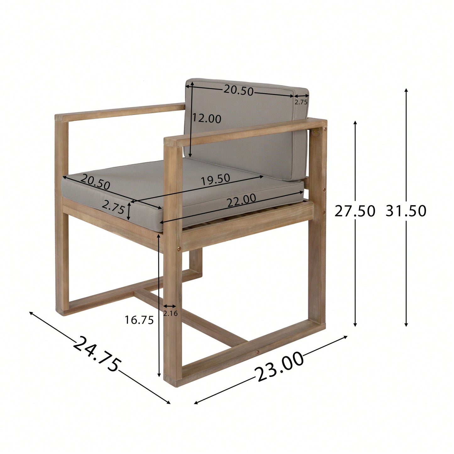 Outdoor Patio Dining Chairs Set Of Two Comfortable And Stylish Seating For Garden Or Balcony