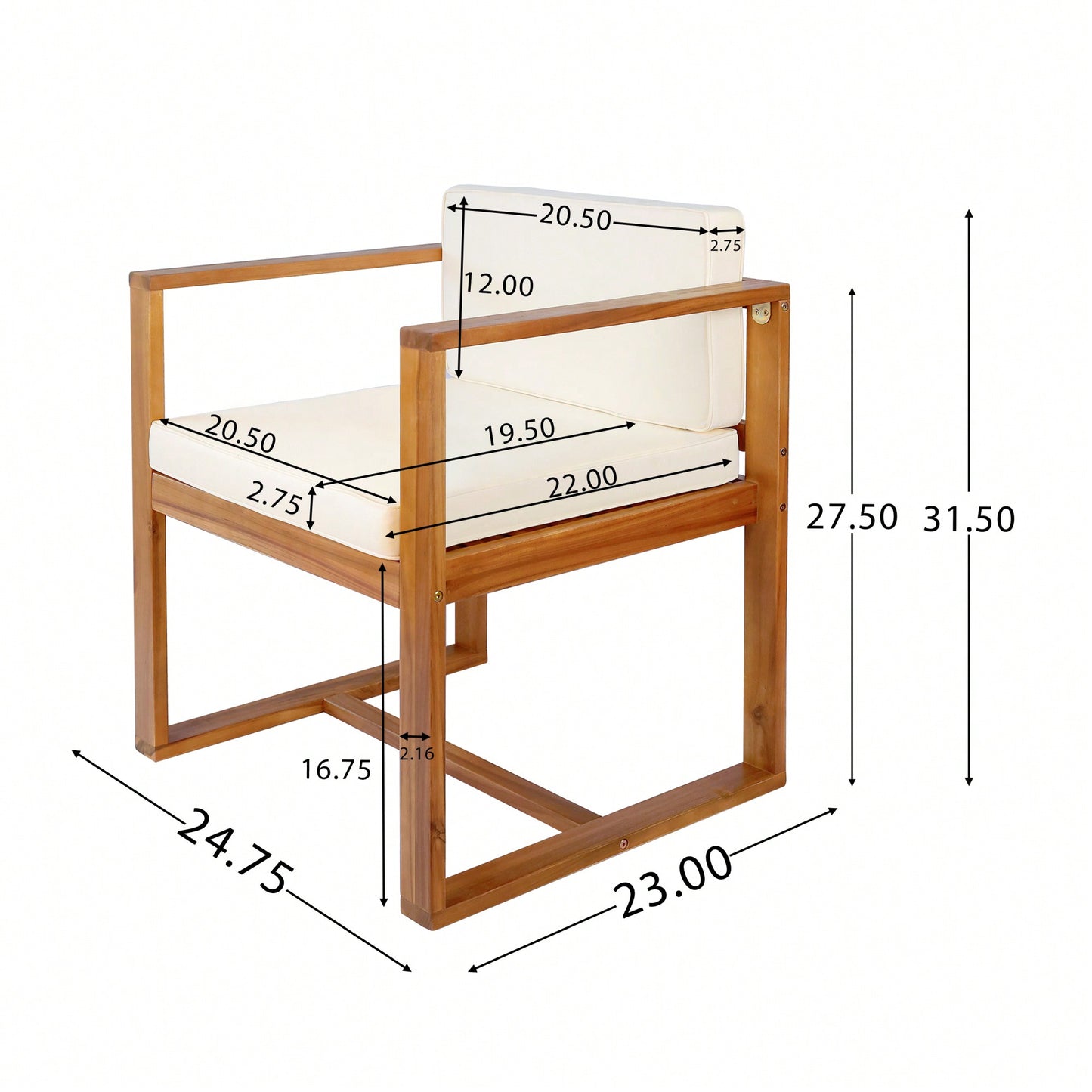 Outdoor Patio Dining Chairs Set Of Two Comfortable And Stylish Seating For Garden Or Balcony