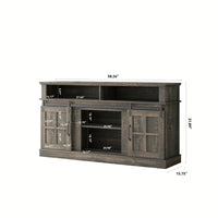 58 Inch TV Stand With Storage Cabinet And Shelves For Living Room And Bedroom Entertainment Center