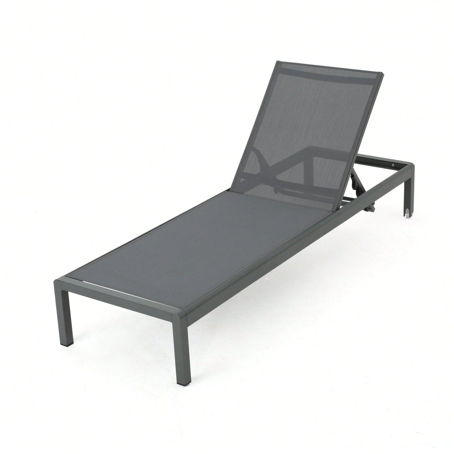 Outdoor Chaise Lounge Chair For Relaxation And Comfort Grey