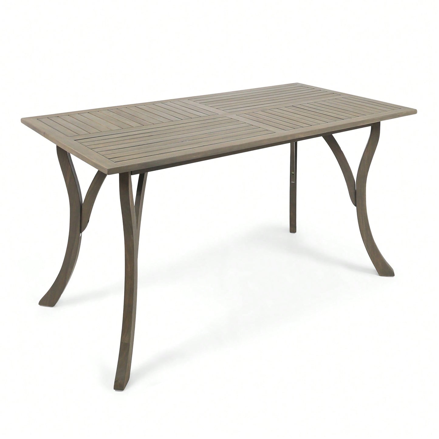 Elegant Rectangular Wood Dining Table For Modern Home Decor