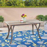 Elegant Rectangular Wood Dining Table For Modern Home Decor
