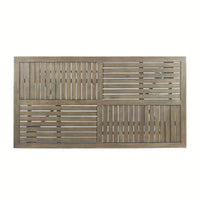 Elegant Rectangular Wood Dining Table For Modern Home Decor