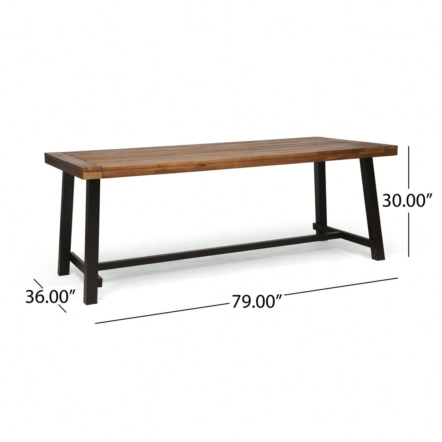 Stylish Weather-Resistant Outdoor Dining Table For Patio And Garden Use