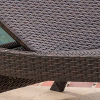 Outdoor Wicker Chaise Lounge Chair For Relaxation And Comfort