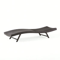 Outdoor Wicker Chaise Lounge Chair For Relaxation And Comfort