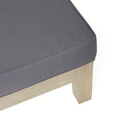 Light Grey X-Back Corner Chair For Stylish Living Spaces