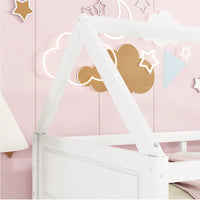 Twin Over Twin Bunk Bed With Headboards Footboards Guardrails And Ladder Rubber Wood Construction Light Grey