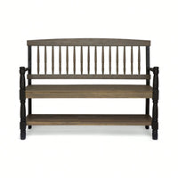 Elegant Outdoor Garden Bench With Comfortable Seating And Durable Design