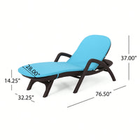 Comfortable Chaise Lounge With Soft Cushion For Relaxation And Style