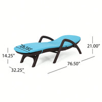 Comfortable Chaise Lounge With Soft Cushion For Relaxation And Style