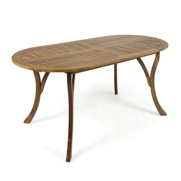 Elegant 70 Inch Acacia Wood Dining Table For Modern Homes