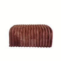 Corduroy Pet Supplies Ottoman Storage Bench Cozy Cat Nest For Living Room Entryway Bedroom