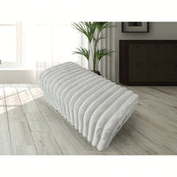 Corduroy Pet Supplies Ottoman Storage Bench Cozy Cat Nest For Living Room Entryway Bedroom