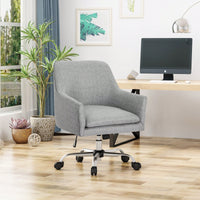 Ergonomic Adjustable Office Chair With Lumbar Support And Breathable Mesh Back