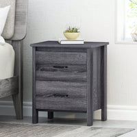 Easy Assembly Nightstand With Storage Drawer And Modern Design