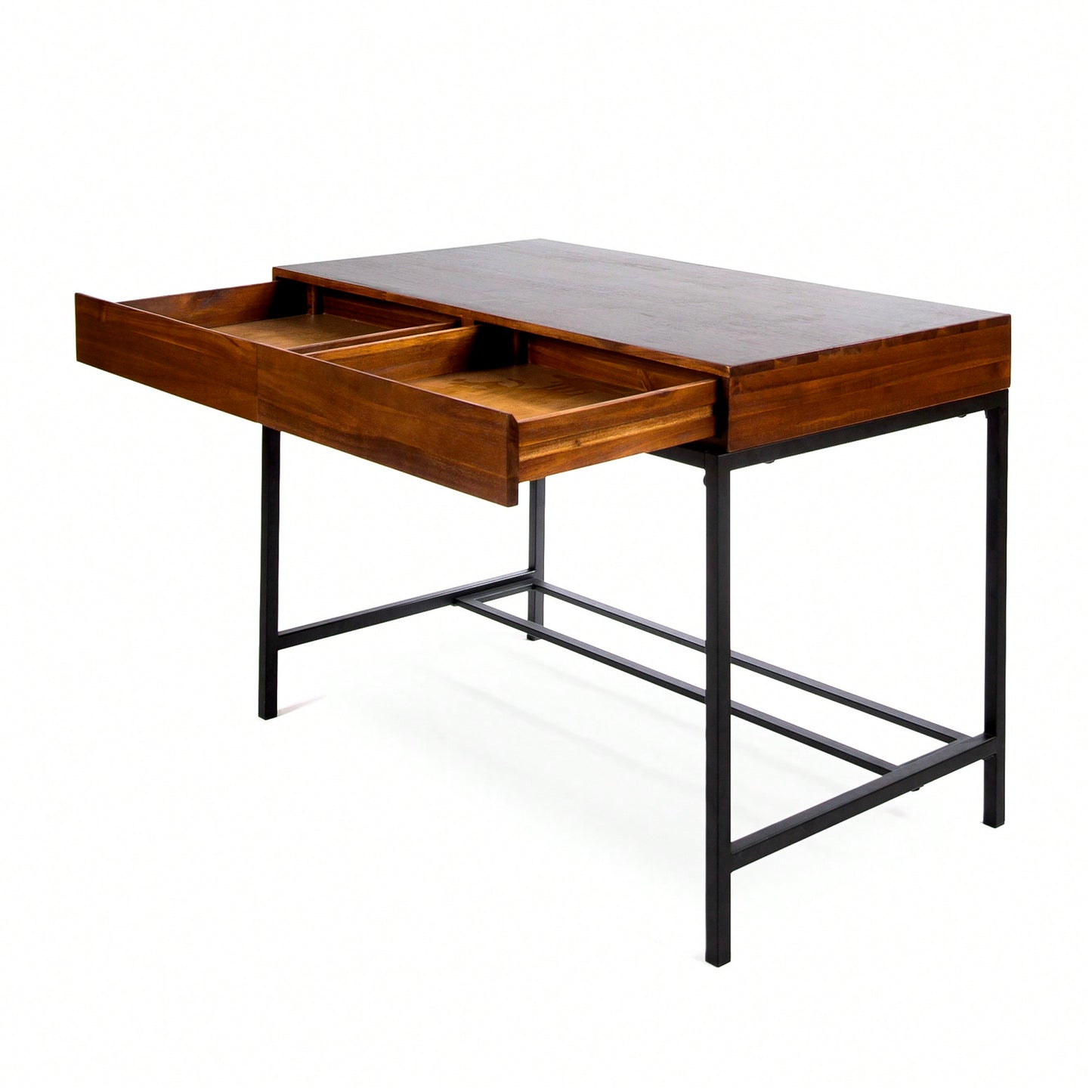 Modern Multi-Functional Storage Desk With Ample Workspace And Organizational Features