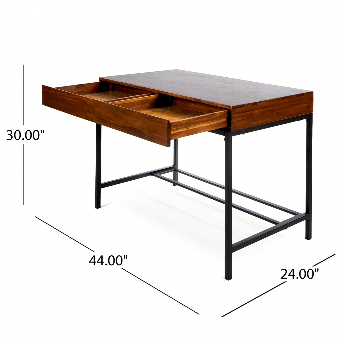 Modern Multi-Functional Storage Desk With Ample Workspace And Organizational Features