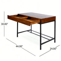 Modern Multi-Functional Storage Desk With Ample Workspace And Organizational Features