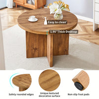 42 Inch Round Dining Table For 4-6 Modern Kitchen Small Table For Home Office Cafe Restaurant Wine Bar Conference