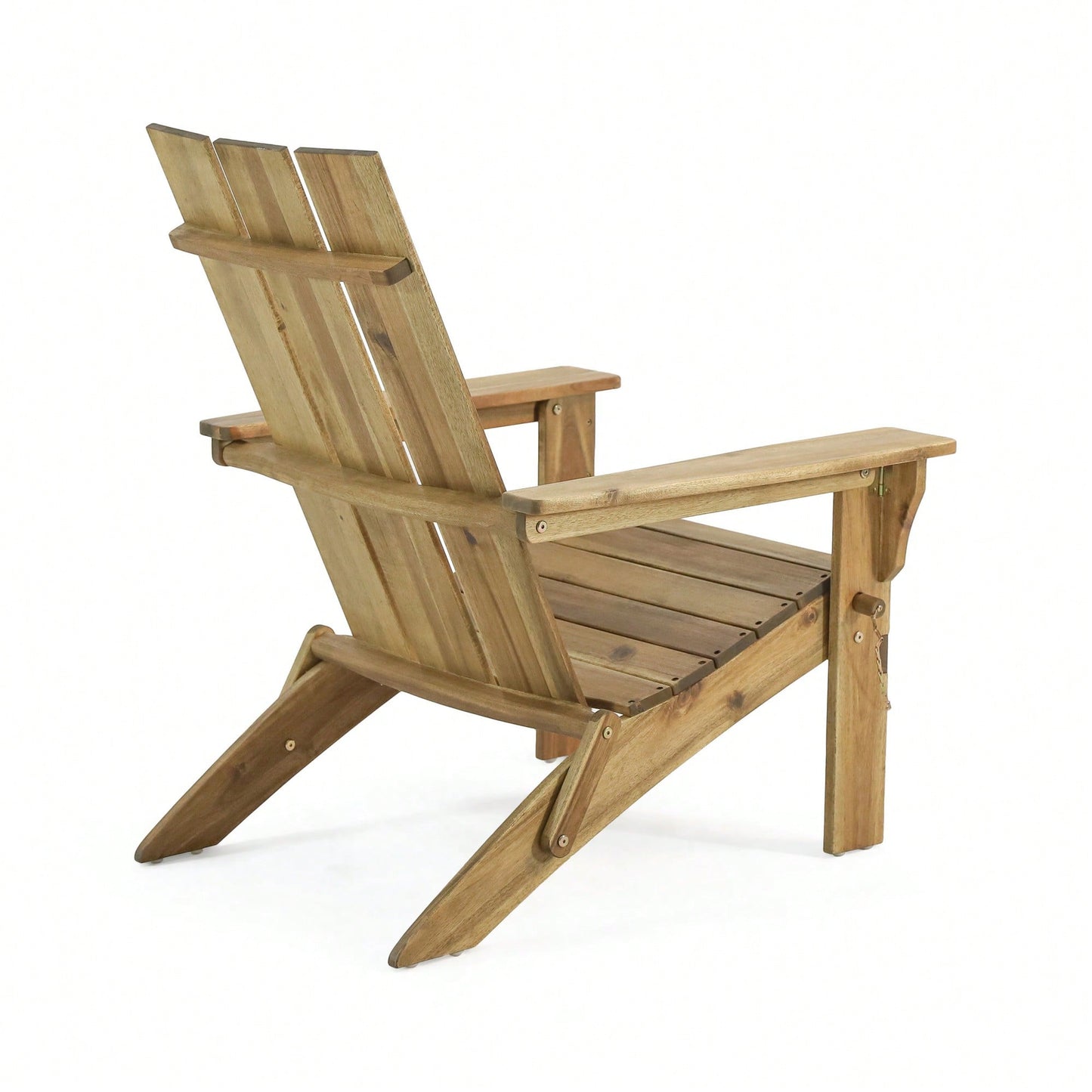 Comfortable Foldable Adirondack Chair For Outdoor Relaxation And Space-Saving Convenience