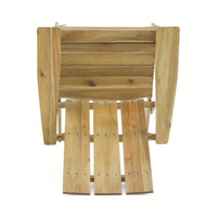 Comfortable Foldable Adirondack Chair For Outdoor Relaxation And Space-Saving Convenience