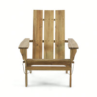 Comfortable Foldable Adirondack Chair For Outdoor Relaxation And Space-Saving Convenience