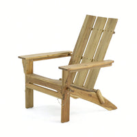 Comfortable Foldable Adirondack Chair For Outdoor Relaxation And Space-Saving Convenience