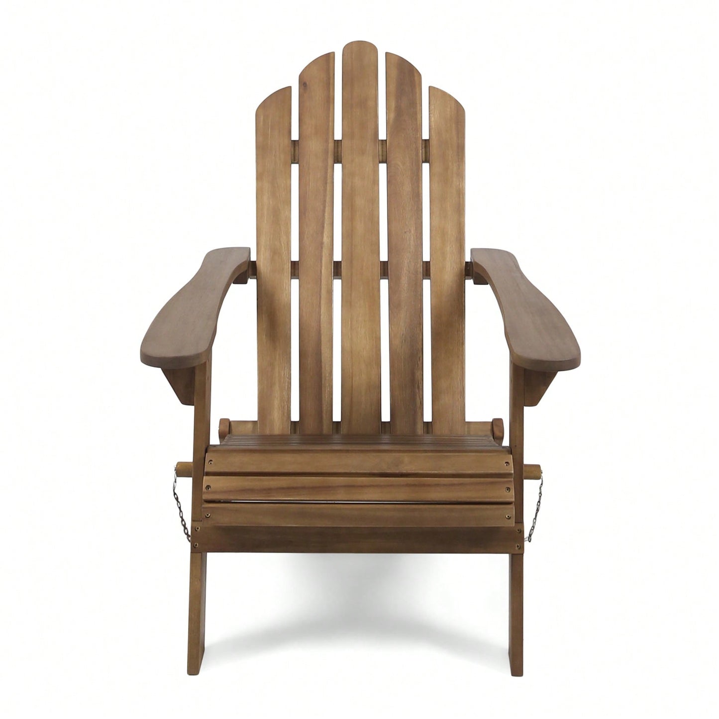 Comfortable Foldable Adirondack Chair For Outdoor Relaxation And Patio Use