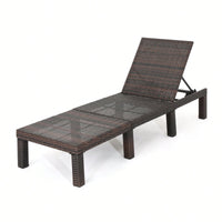 Outdoor Chaise Lounge Chair For Relaxation And Sunbathing - No Cushion Included