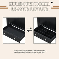 30 Inch Blue Bathroom Vanity Base Only Multi-Functional Cabinet With Doors And Drawer Solid Frame MDF Board