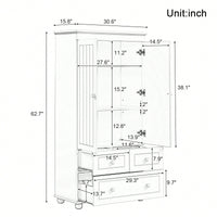 Versatile Tall Storage Cabinet With Three Drawers For Bathroom Or Office Organization In White