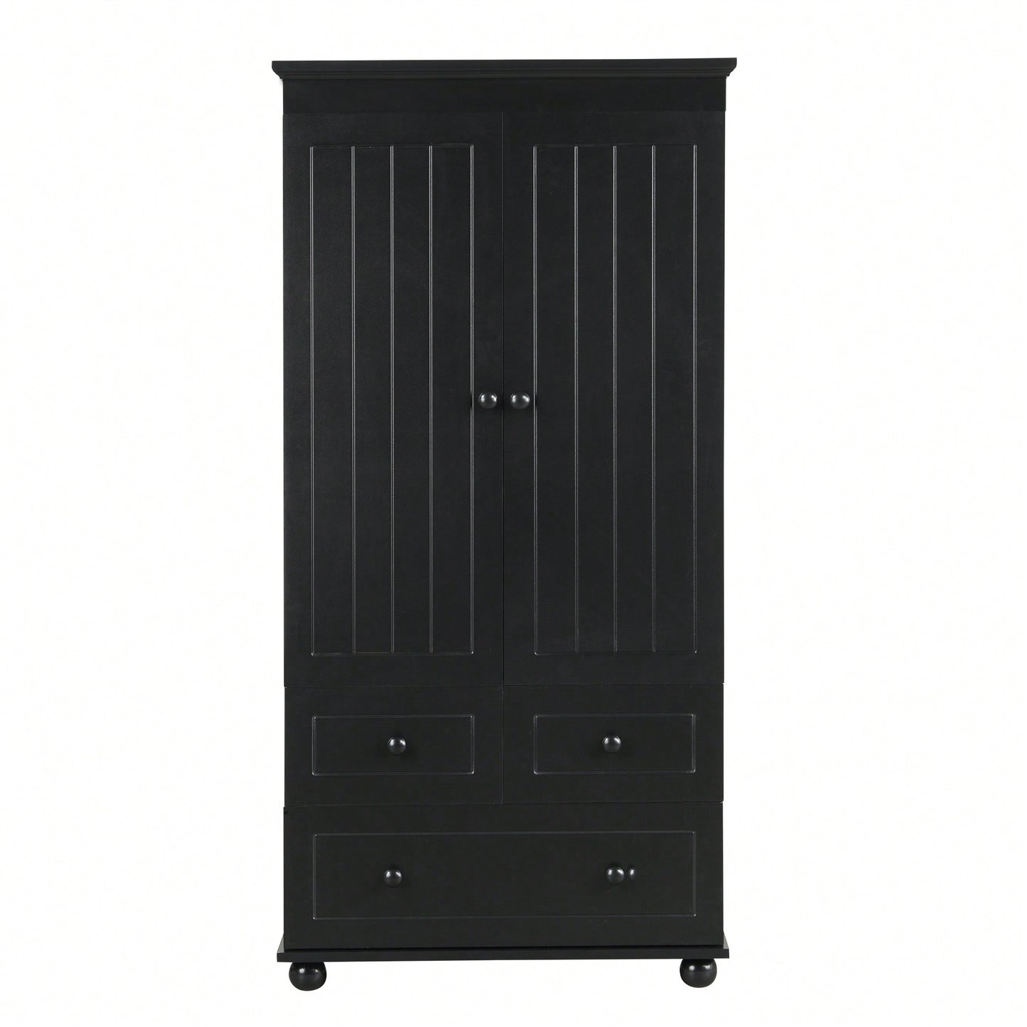 Versatile Tall Storage Cabinet With Three Drawers For Bathroom Or Office Organization In White