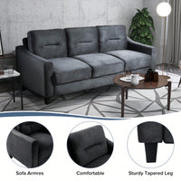 Cozy Sectional Sofa For Living Room Bedroom Or Office Perfect For Small Spaces