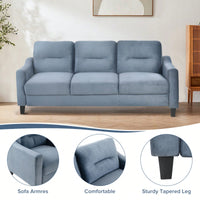 Cozy Sectional Sofa For Living Room Bedroom Or Office Perfect For Small Spaces