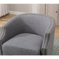 Elegant Swivel Living Room Chair For Modern Comfort And Style