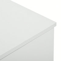 Stylish 9-Drawer White Dresser For Bedroom Ample Storage Wide Chest Of Drawers Sturdy And Safe Design