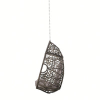 Deluxe Outdoor Hanging Chair With 8ft Chain For Relaxation And Comfort