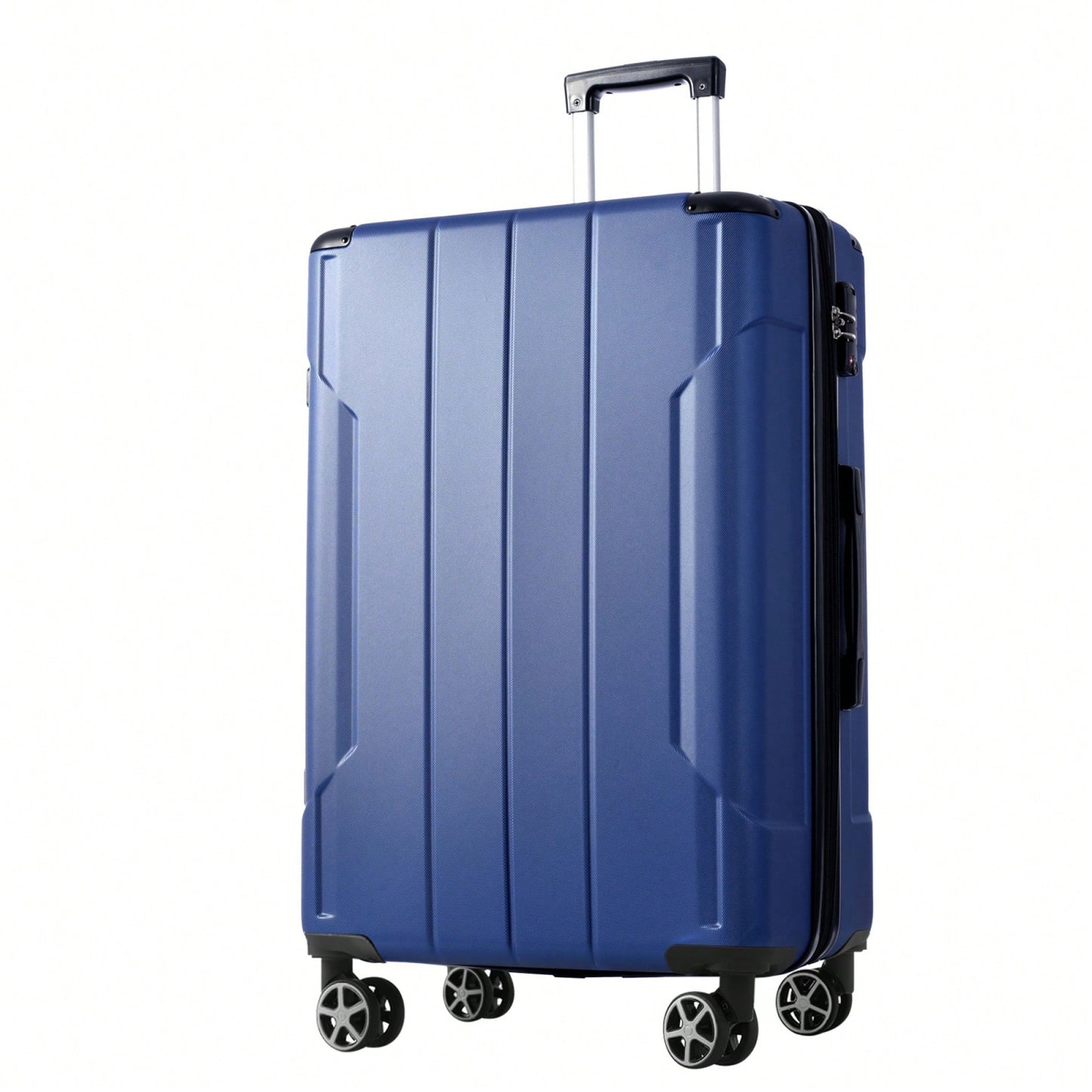 Lightweight Durable ABS Hardshell Suitcase With Double Wheels Expandable 28 Inch Checked Luggage