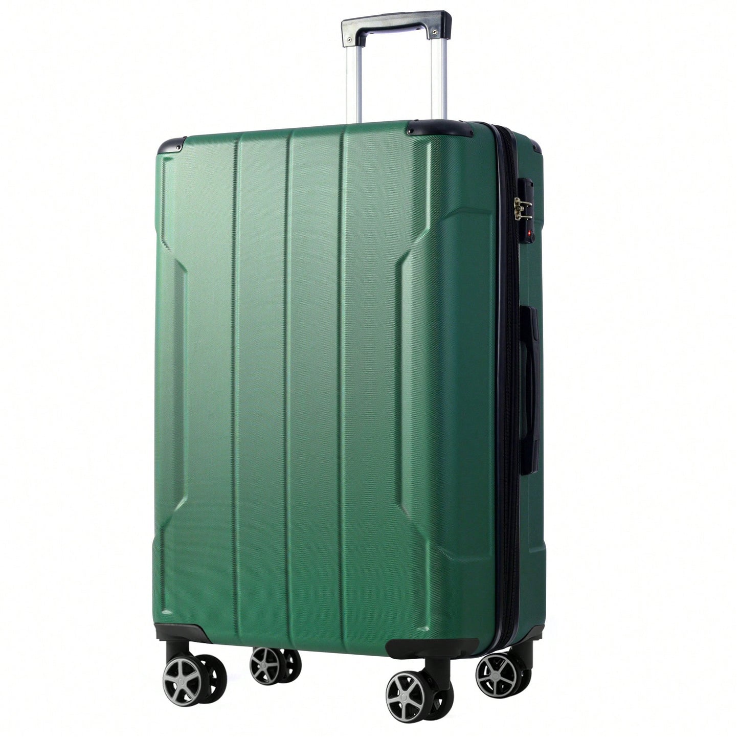 Lightweight Durable ABS Hardshell Suitcase With Double Wheels Expandable 28 Inch Checked Luggage