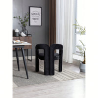 Contemporary Velvet Upholstered Accent Dining Barrel Chairs Set Of 2 Beige For Living Room Kitchen