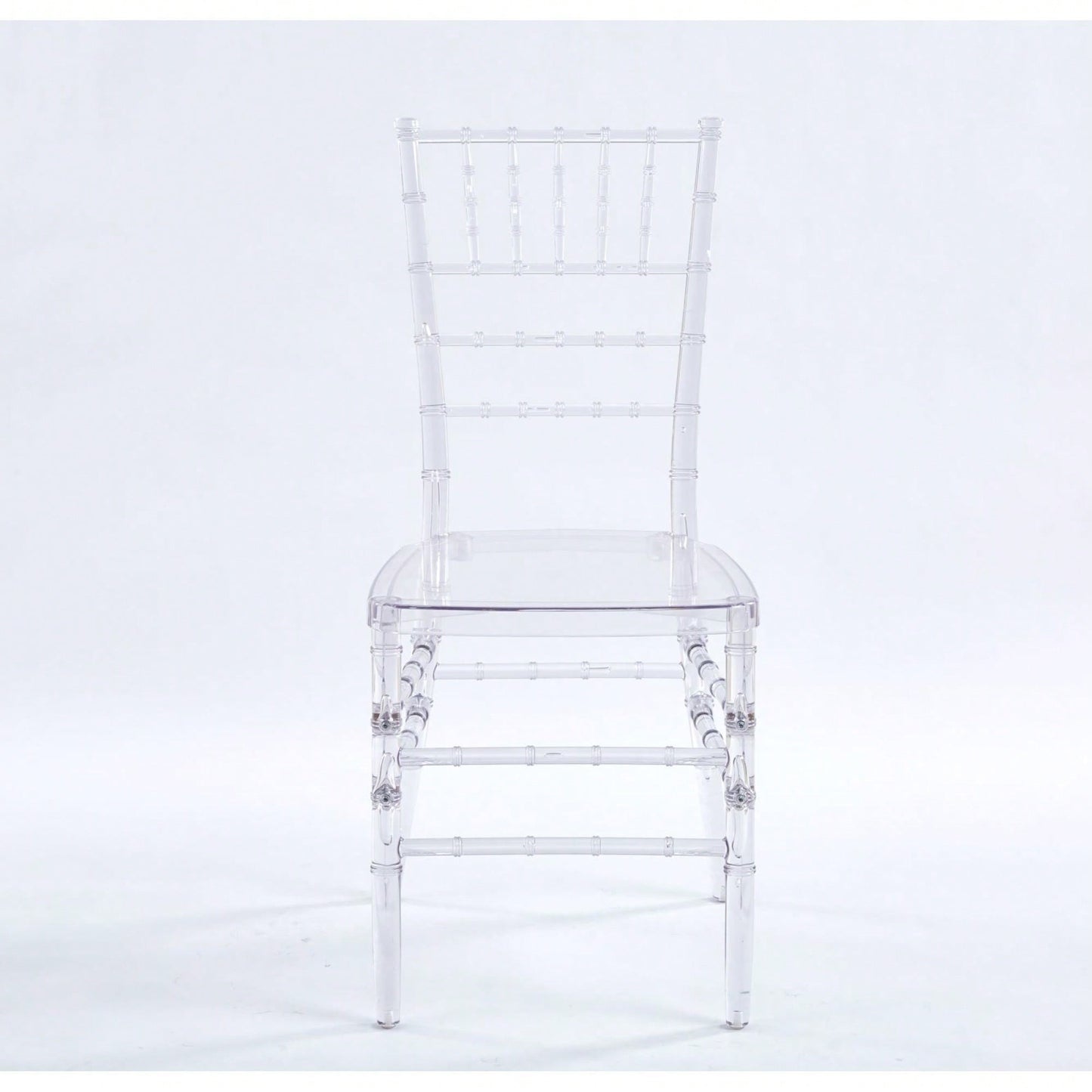 Set Of 4 Modern Plastic Seat Dining Chairs For Stylish Home Decor